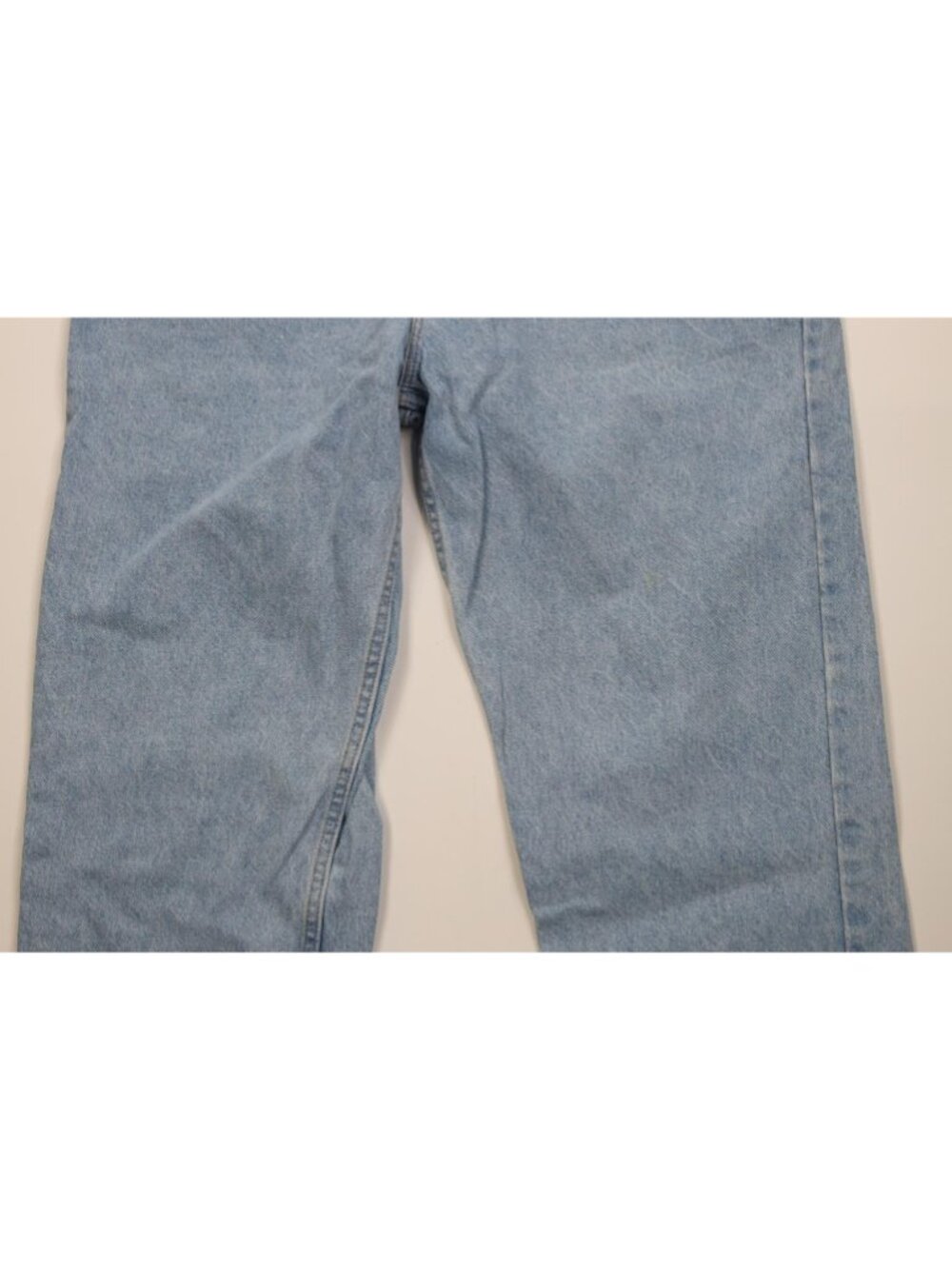 Vintage 90s Eddie Bauer Mens 40x30 Distressed Baggy Fit Tapered Leg Jeans Blue - Picture 3 of 14